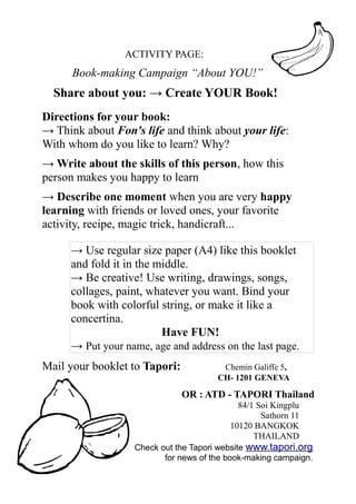 Fon tapori booklet eng | PDF