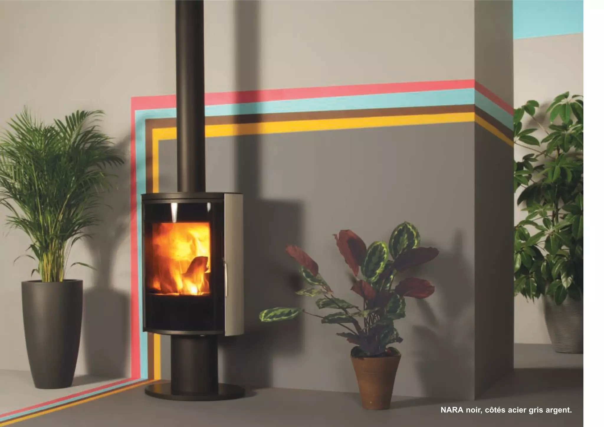 Poêle à Bois Supra Lytham 7 Kw Fonte-flamme poeles à bois