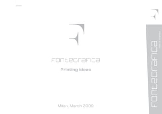 Fontegrafica - company presentation