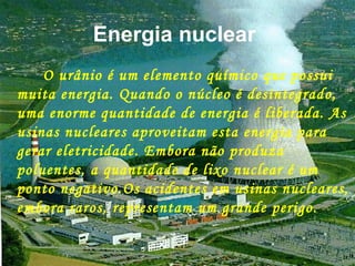Fontes de Energia | PPT