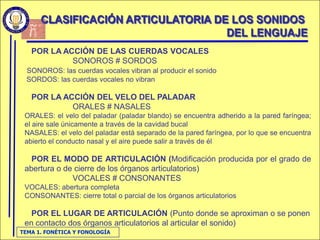FonéTica Y FonologíA