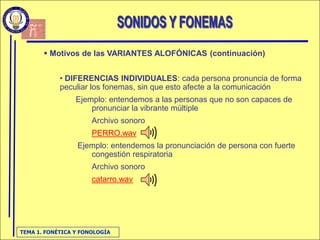 FonéTica Y FonologíA
