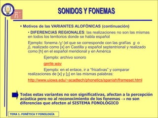 FonéTica Y FonologíA
