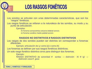 FonéTica Y FonologíA