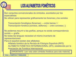 FonéTica Y FonologíA