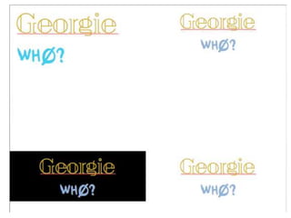 Initial Font Ideas | PPTX