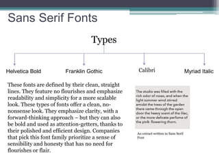 Font Research | PPTX