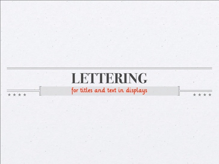 Fonts for classroom displays