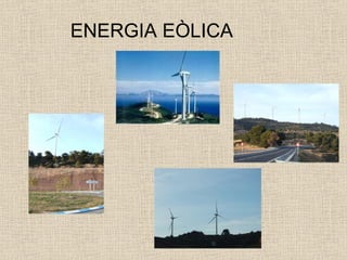 ENERGIA EÒLICA 