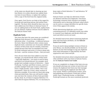 Fonts Best Practices In Osx