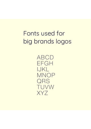 Fonts used for big brands logos.pdf