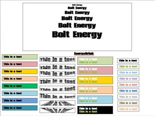 Font Tests Where you can actually see the Differences