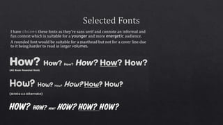 Font type research | PPTX