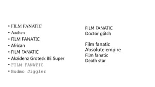 Font type research.pptx