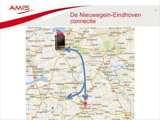 8
De Nieuwegein-Eindhoven
connectie
 