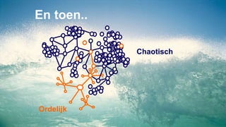 Ordelijk
Chaotisch
En toen..
 