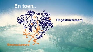 En toen..
Gestructureerd
Ongestructureerd
 