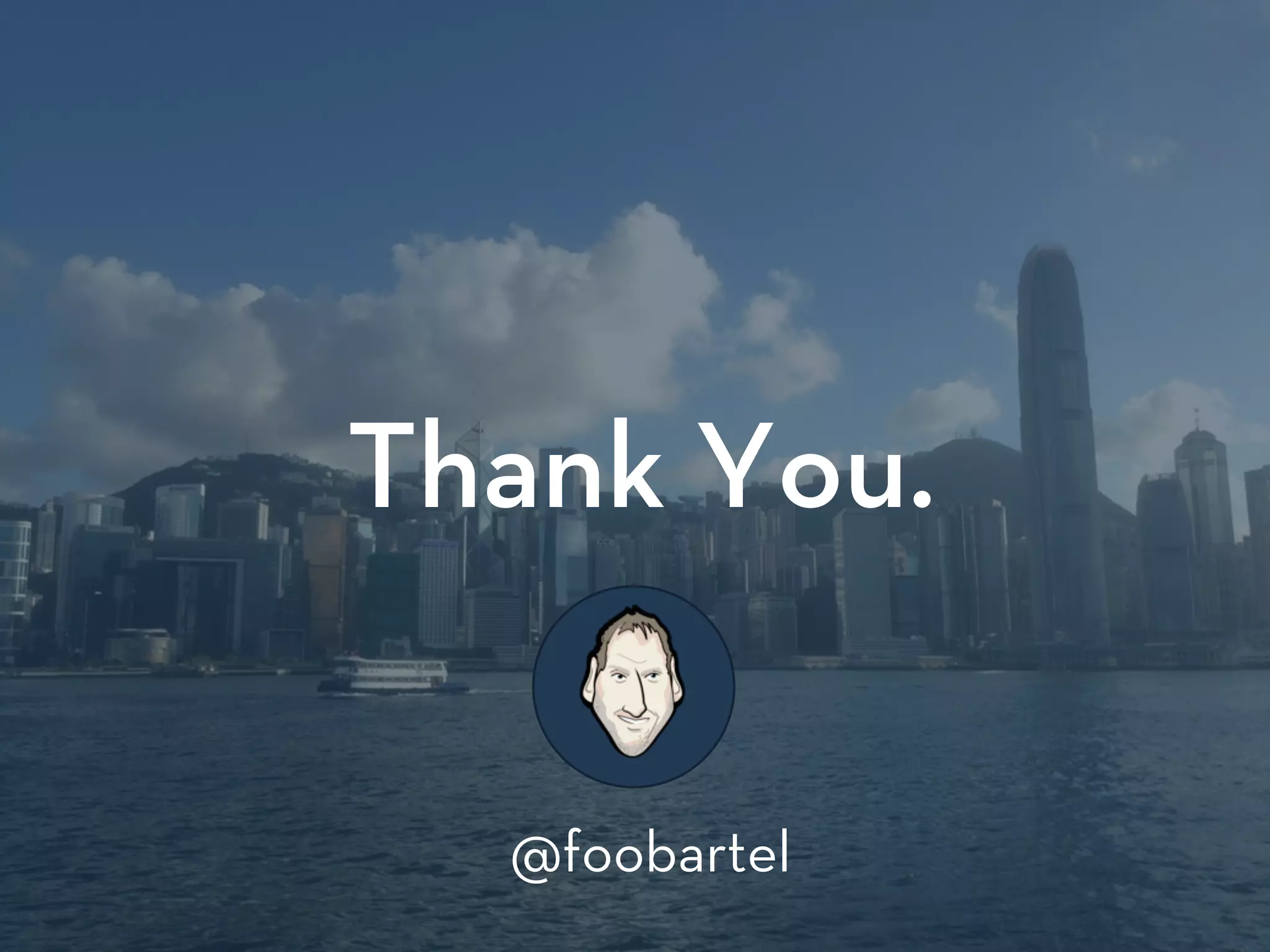 Thank You.
@foobartel
 