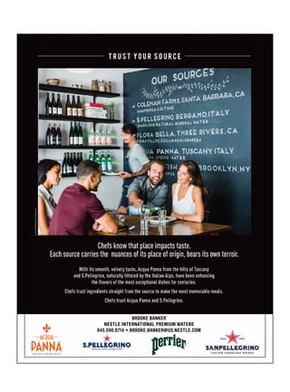 BROOKE BANKER
NESTLE INTERNATIONAL PREMIUM WATERS
845.590.8714 • BROOKE.BANKER@US.NESTLE.COM
 