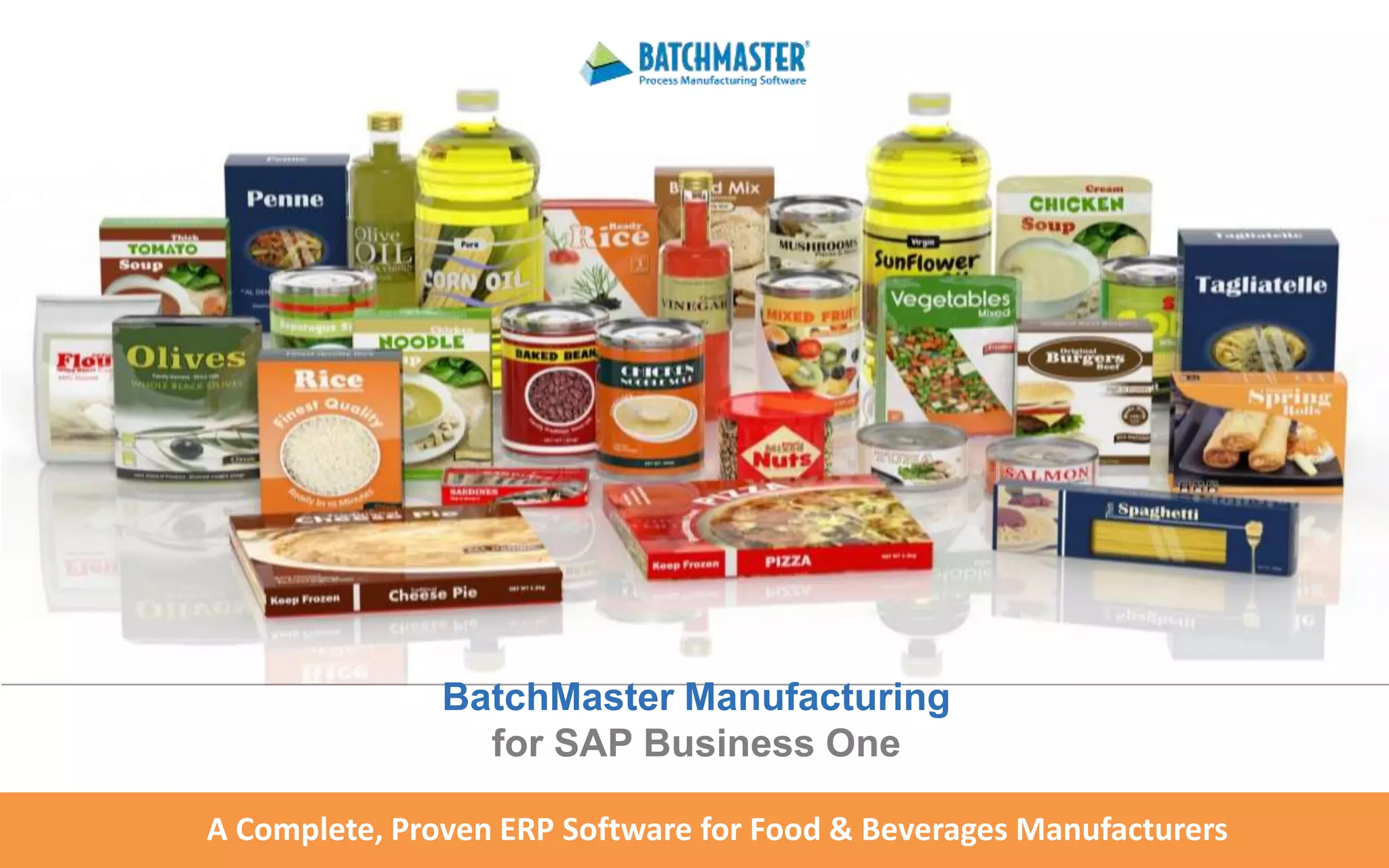 BatchMaster ERP for Food & Beverages | PPTX