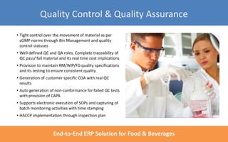 BatchMaster ERP for Food & Beverages | PPTX
