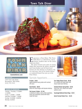 Food Finds Guide 2009