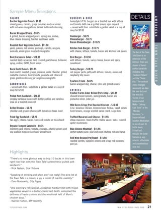 Food Finds Guide 2009