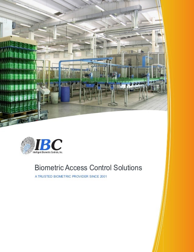 Biometric Door Access Control For Food And Manufacturing