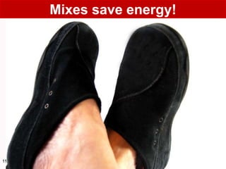 Mixes save energy!




11
 