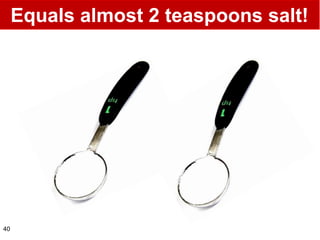 Equals almost 2 teaspoons salt!




40
 