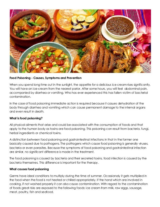 Natural Ways To Treat Food Poisoning Natural Ways To Treat Food Poisoning