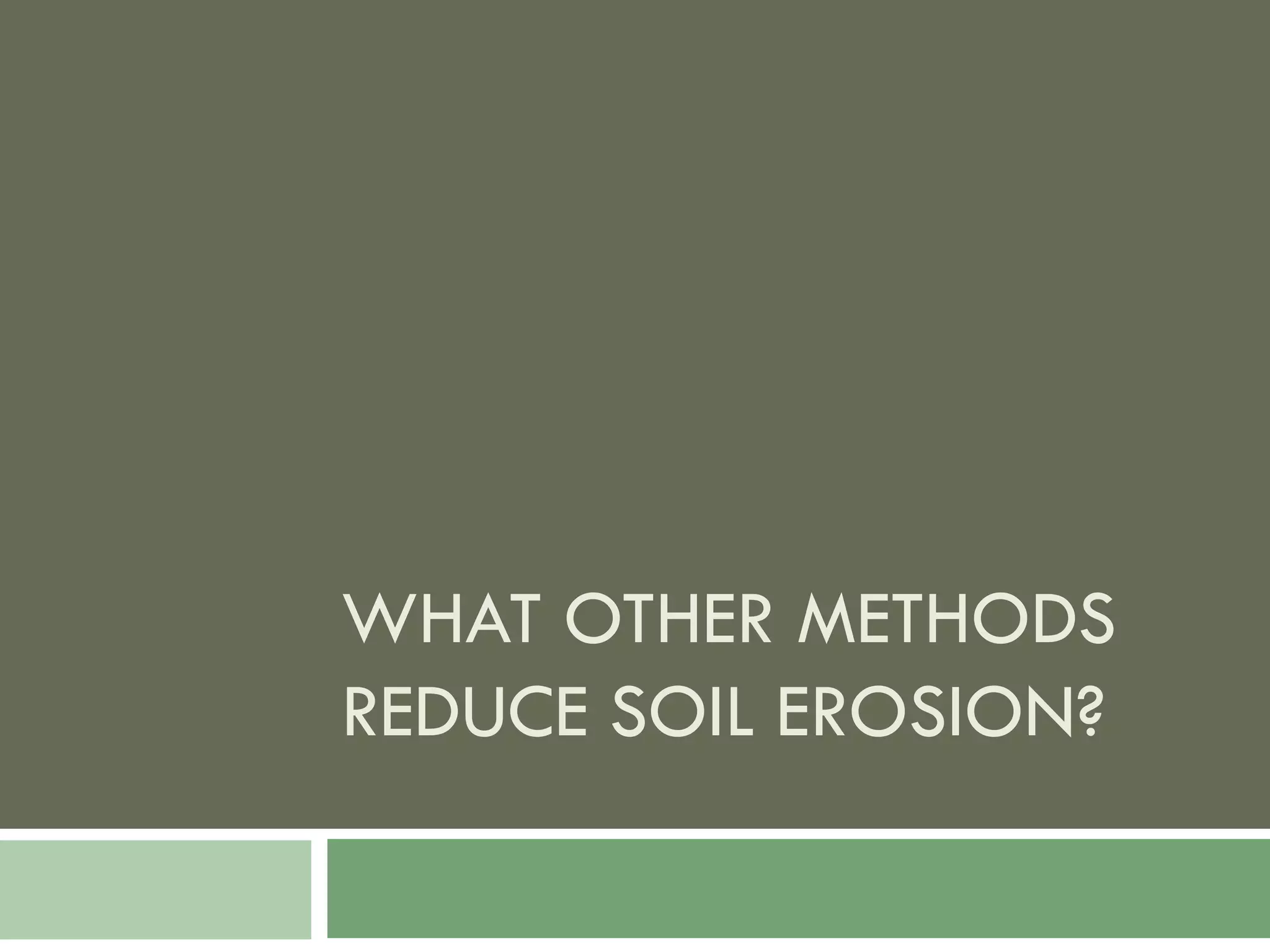 Food Resources Part I - Agriculture