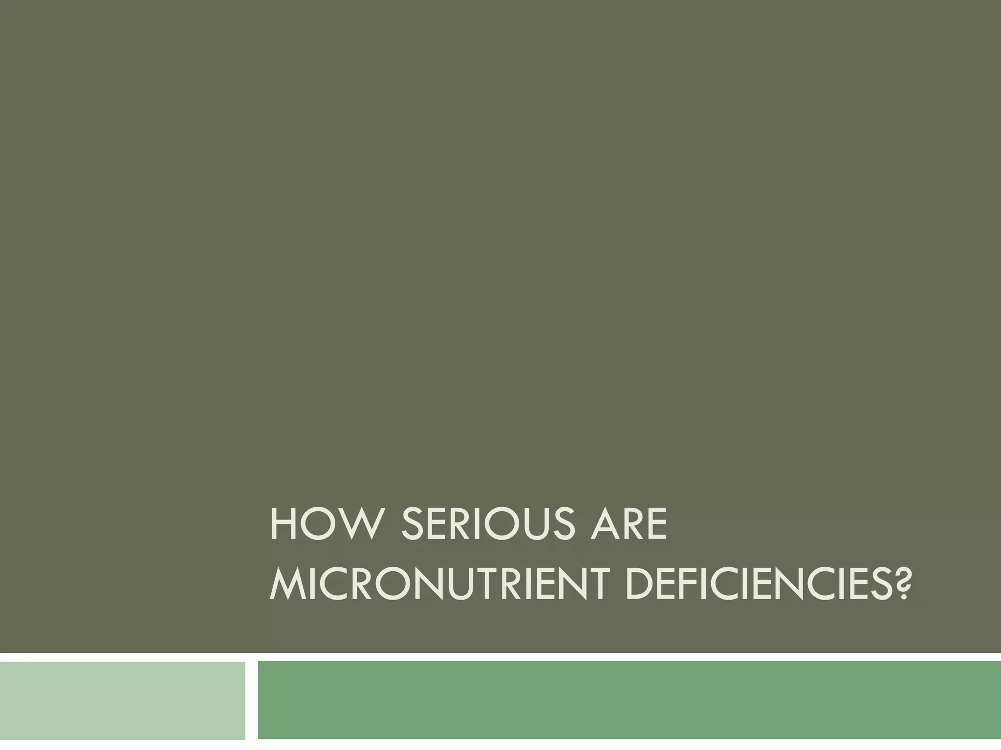 Food Resources Part I - Agriculture