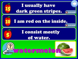 Fodder Word Game Riddles food-riddles-a-speaking-game-clt-communicative-language-teaching ...