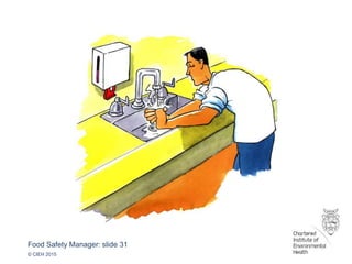 Food Safety Manager: slide 31
© CIEH 2015
 