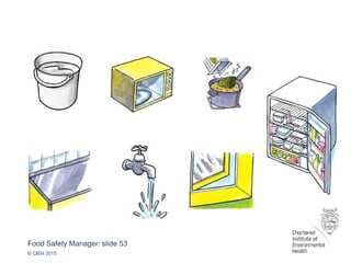Food Safety Manager: slide 53
© CIEH 2015
 