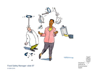 Food Safety Manager: slide 97
© CIEH 2015
 