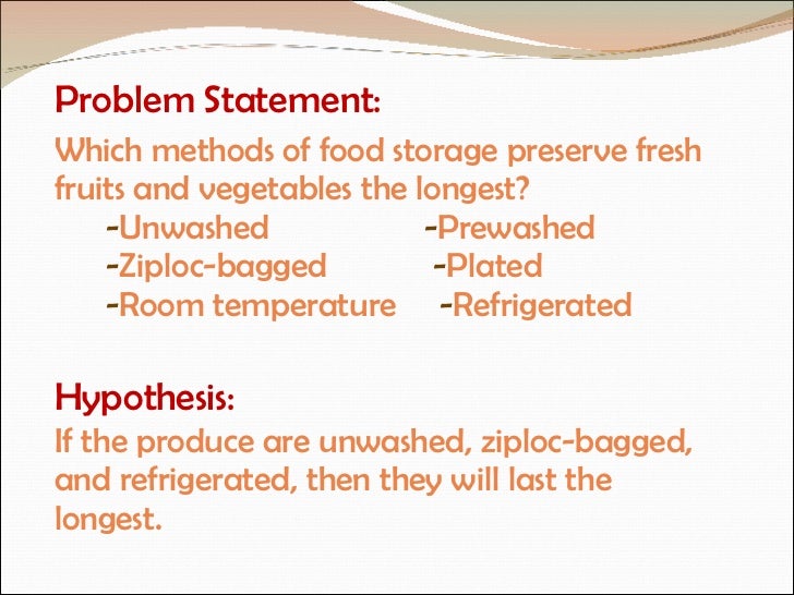 Food Storage Powerpoint