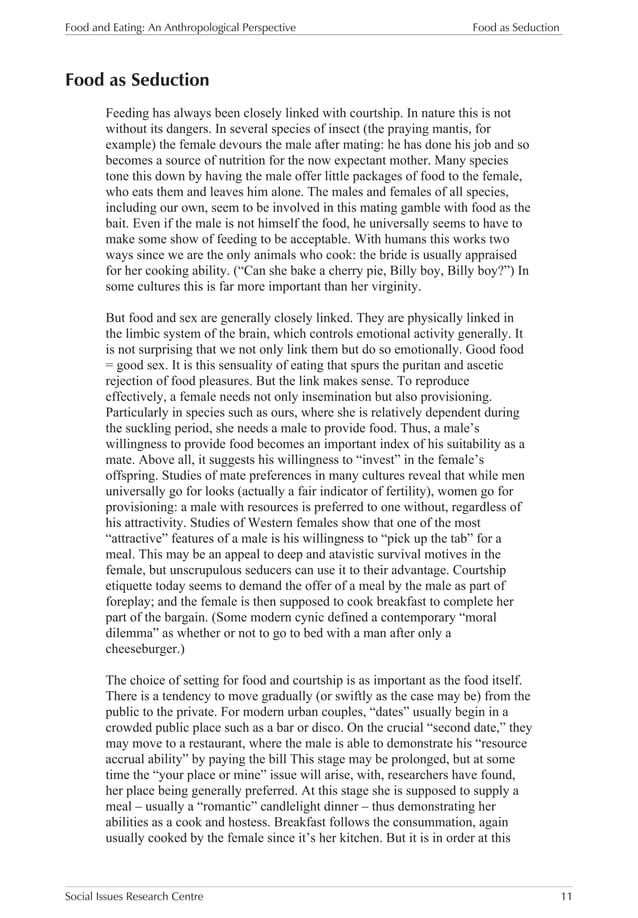 FOOD and ANTHROPOLOGY PDF