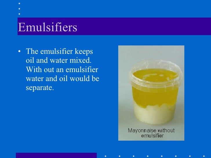 What Is A Natural Emulsifier For Food What Is A Natural Emulsifier For Food