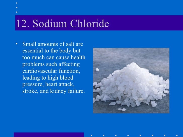 Food Additives That Cause High Blood Pressure Food Additives That Cause High Blood Pressure