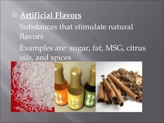 Food additives | PPT