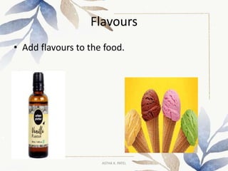 Food Additives | PPTX