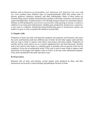 Food additives notes | PDF