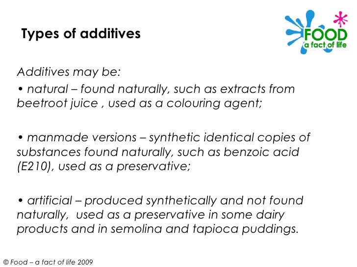 Food additives ppt