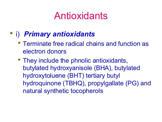 Food additives ppt