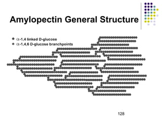 Amylopectin General Structure 
128 
 