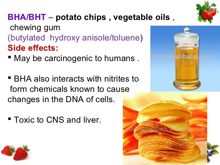 Bha In Canned Food Bha In Canned Food