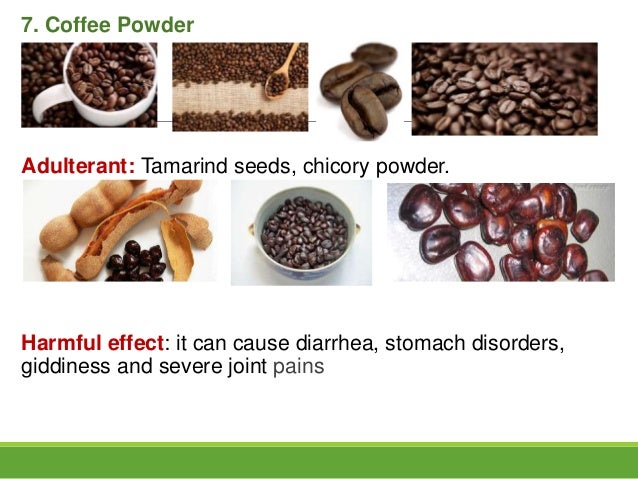 Pildiotsingu adulteration of coffee tulemus