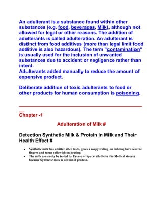 adulteration in milk milk adulteration milk adulterant 2 320